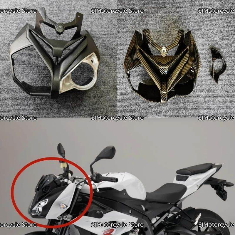 

Мотоциклетный обтекатель передней фары, верхний обтекатель, комплект капота, подходит для BMW S1000R 2014 2015 2016 2017 2018 2019 2020