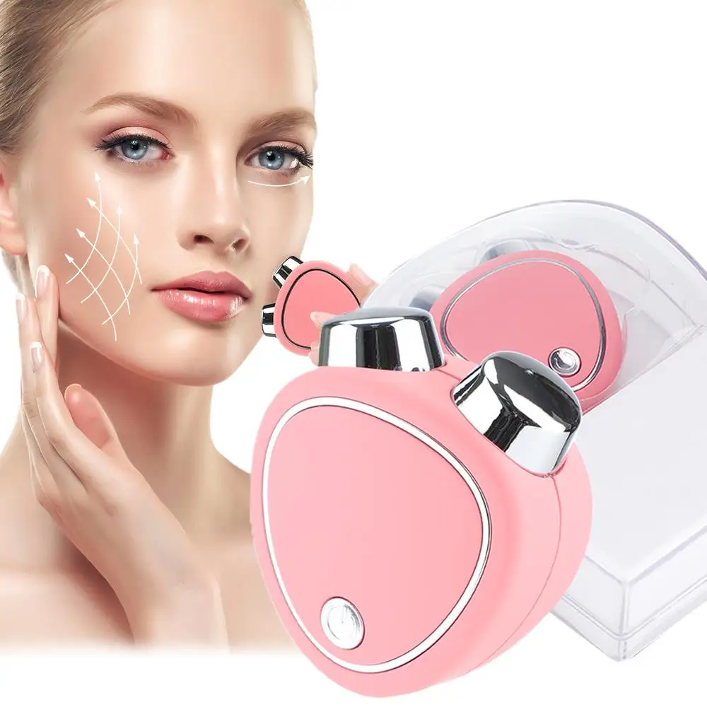 

EMS Facial Massager Microcurrent Face Lifting Machine Roller Charging Facial Beauty Anti Wrinkle Skin Tightening Rejuvenation