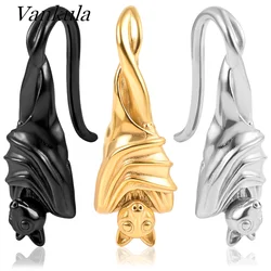 Vankula 2pcs New Stainless Steel Bats Head Ear Weight Piercing Earring Hanger Gauges Expanders Stretchers Body Jewelry