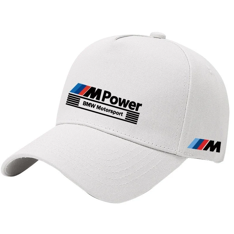 For BMW Motorsport Emblem Print Outdoor Summer Sport Baseball Cap Spring Autumn Adjustable Casual Sunscreen Hat Car Stickers - view 6