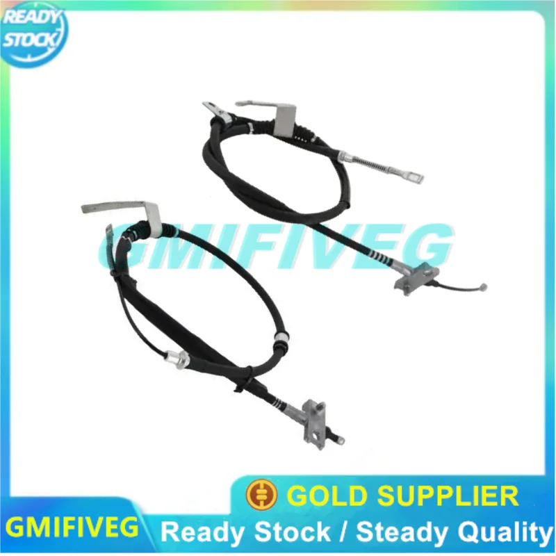 

4902009204 4901009206 +5Link&Disc New Rear Parking Brake Cable Handbrake Cable Suitable for Ssangyong Actyon Kyron