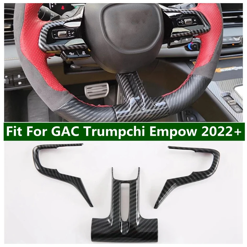 

Steering Wheel Gear Shift Paddles Lower Bottom Frame Cover Trim Fit For GAC Trumpchi Empow 2022 2023 2024 Car Accessories