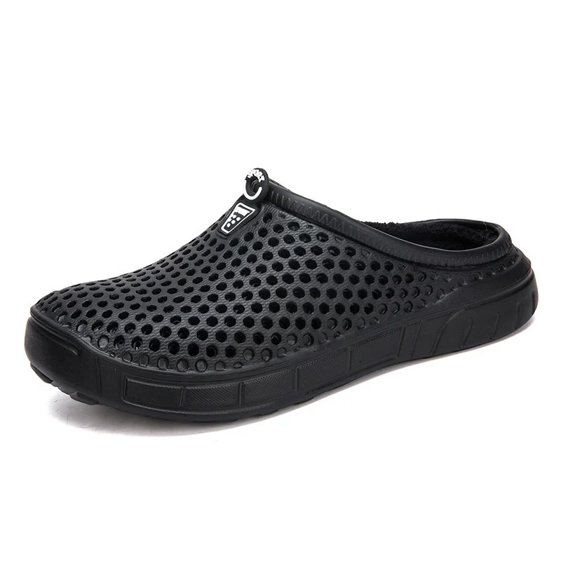 Zapatillas con agujeros para mujer, zapatos ligeros y suaves para jardín, zapatillas de playa de EVA, zapatos de agua para hombre