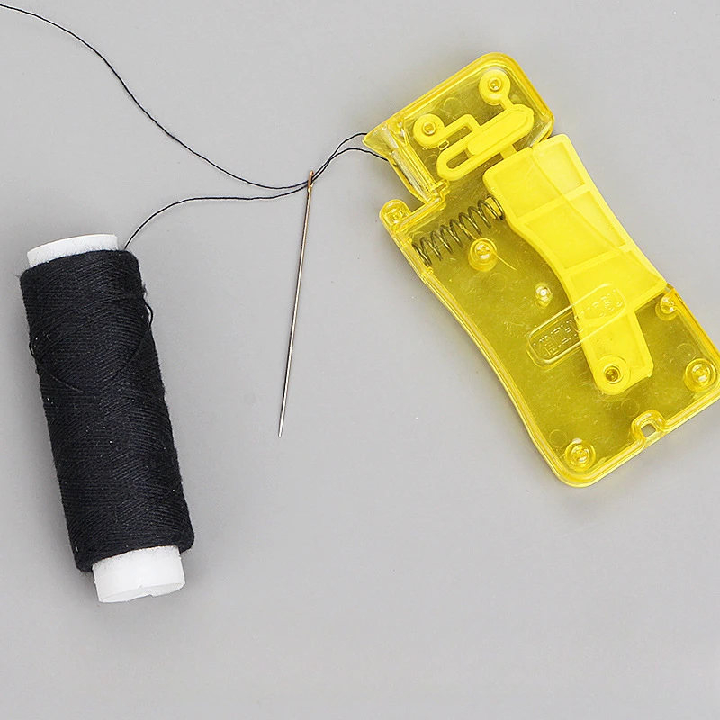 1 قطعة السيارات إبرة عراف DIY بها بنفسك اليد الخياطة عراف آلة اليد غرزة الإدراج الخياطة التلقائي الموضوع جهاز الأدوات المنزلية #1