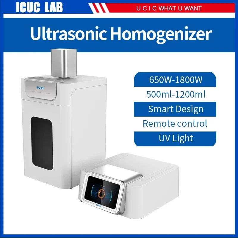 

Laboratory 500ml Smart Function Remote Control Cell Discupter Ultrasonic Homogenizer Sonicator Machine HX-650E