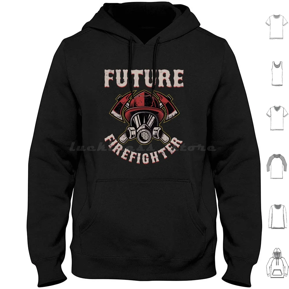 Copy Of Funny Tattooist Tattoo Studio Joke Tip Your Tattoo Artist T-Shirt Hoodie cotton Long Sleeve Future Firefighter In