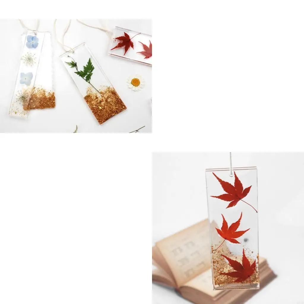 Hanging Tag Pendant Resin Mold Bookmark Casting Crystal Mold Handmade Jewelry Necklace Mold DIY Crafts Keychain UV Resin