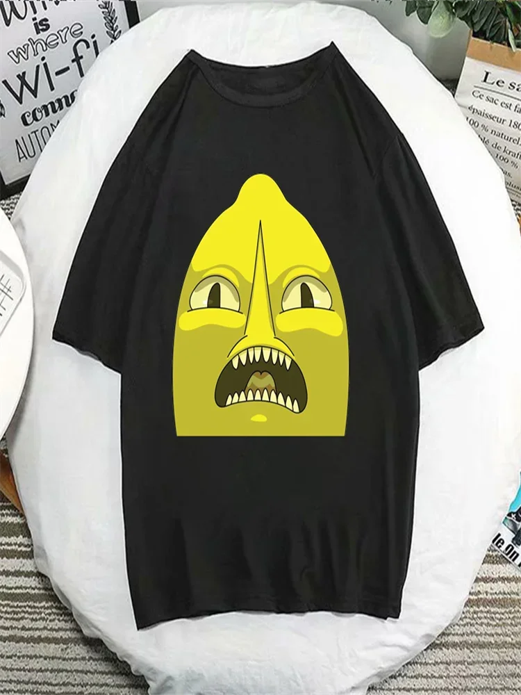 تي شيرت برسومات كرتونية من Jake و Finn ، وقت المغامرة ، مسلسل تلفزيوني رسوم متحركة ، أزياء شارع مريحة ، ملابس شارع علوية