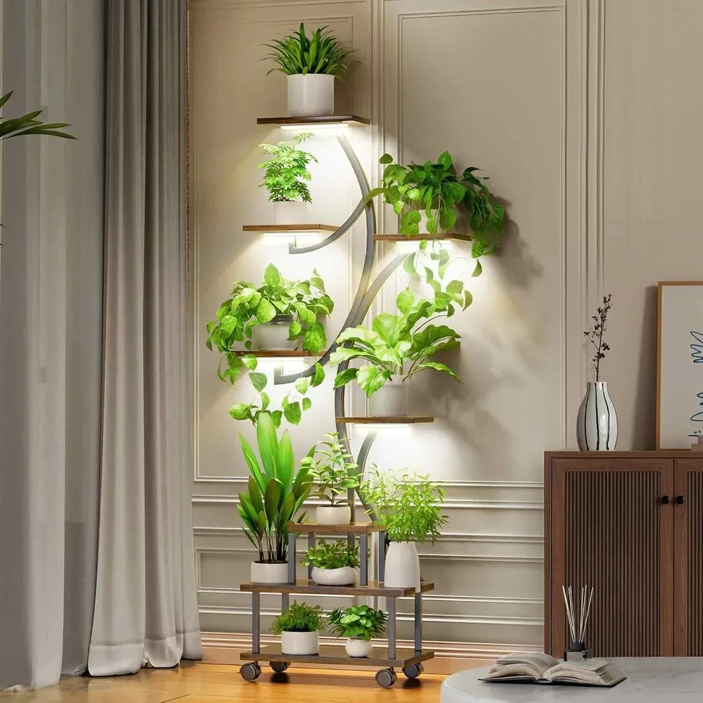 8 Tiered  Plant Shelf,|62