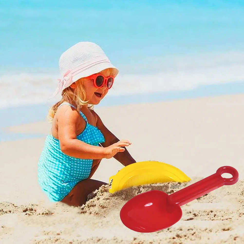 

8Pcs Beach Sand Scoop Shovel Set for Kids Strong PP Material Safe Non-Toxic Ideal for Sand Play Improves Coordination and