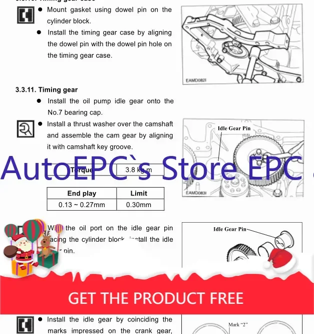 

AutoEPC Daios Doosan Diesel Engines Service and Maintenance Manual, PDF