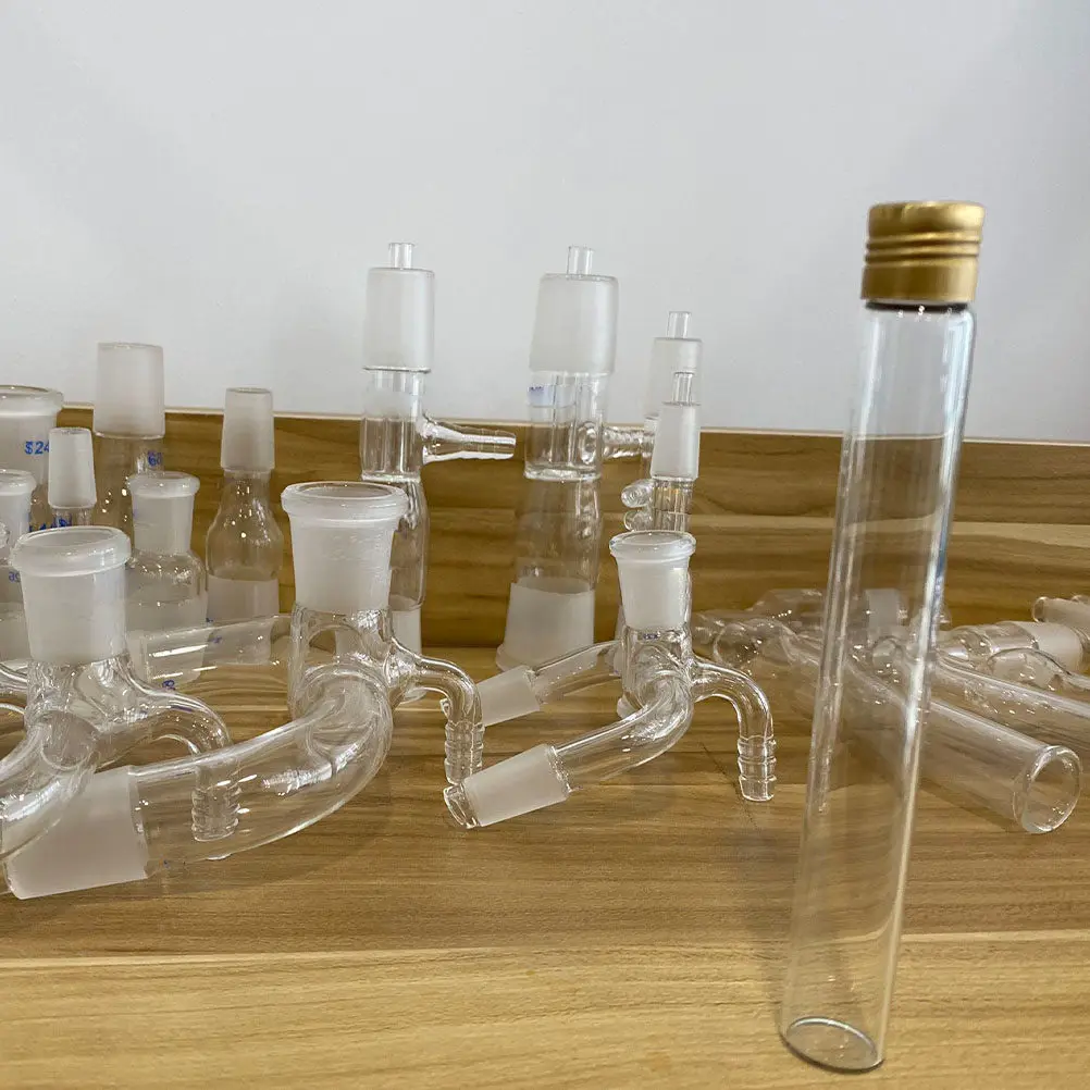 

20 шт. стеклянных пробирок с завинчивающимися крышками, прозрачные, с круглым дном, для лабораторного использования, для образцов тканевых культур