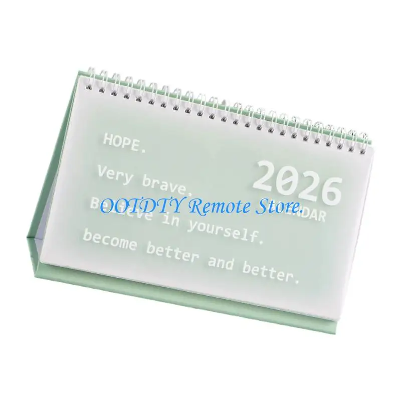  2026 Monthly Desktop Calendar Daily Planner Home Office Desk Decors Organizers