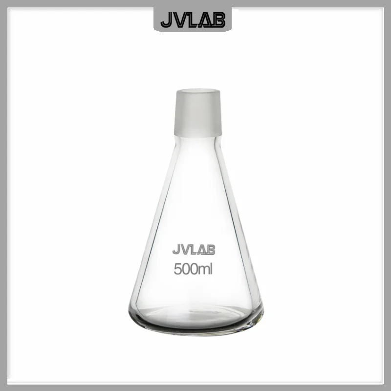 Imagem -02 - Frasco de 1000 ml para Conjunto de Filtro a Vácuo Aparelho de Filtragem de Laboratório Acessórios Frasco Triangular de Produtos Vidreiros de Laboratório 250 ml 500 ml