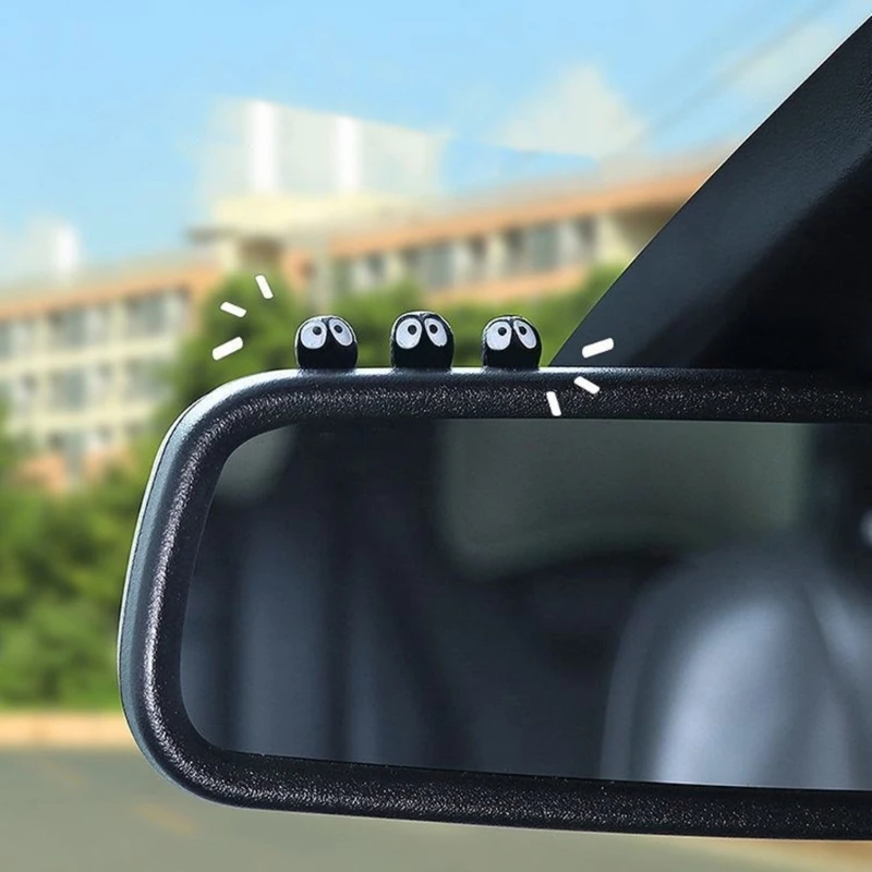 Soot Sprites Ornament Black Coal Car Decoration Dashboard Decors