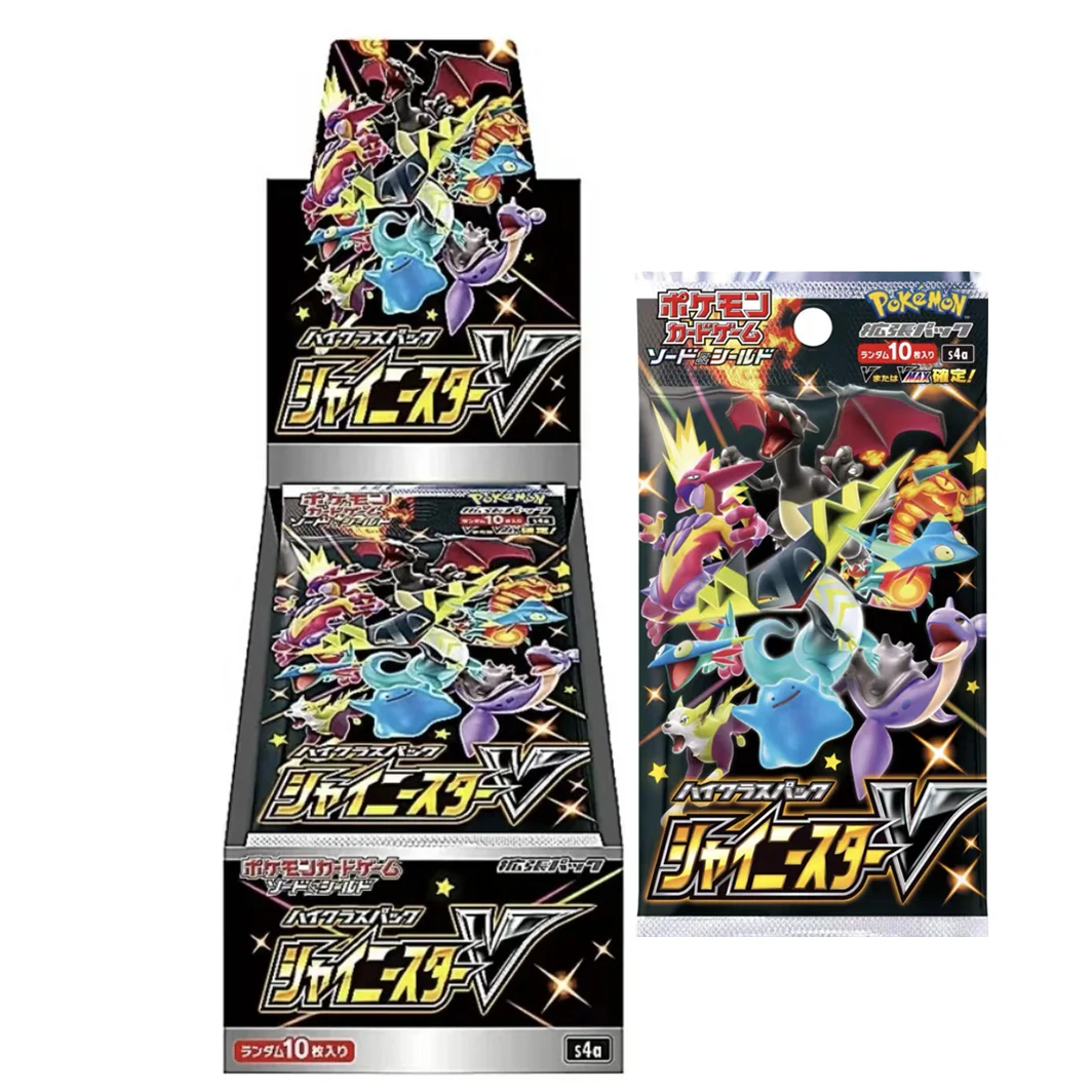 Japanese Version Original Box Pocket Monsters Pokémon PTCG S4a Shining Star Card Children's Toy Gift