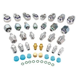 Air Conditioning Refrigerant Leak Detector Detection Leak Test Valve Connector Tool for Car Truck Tractor Vehicle R134a R12 Gas