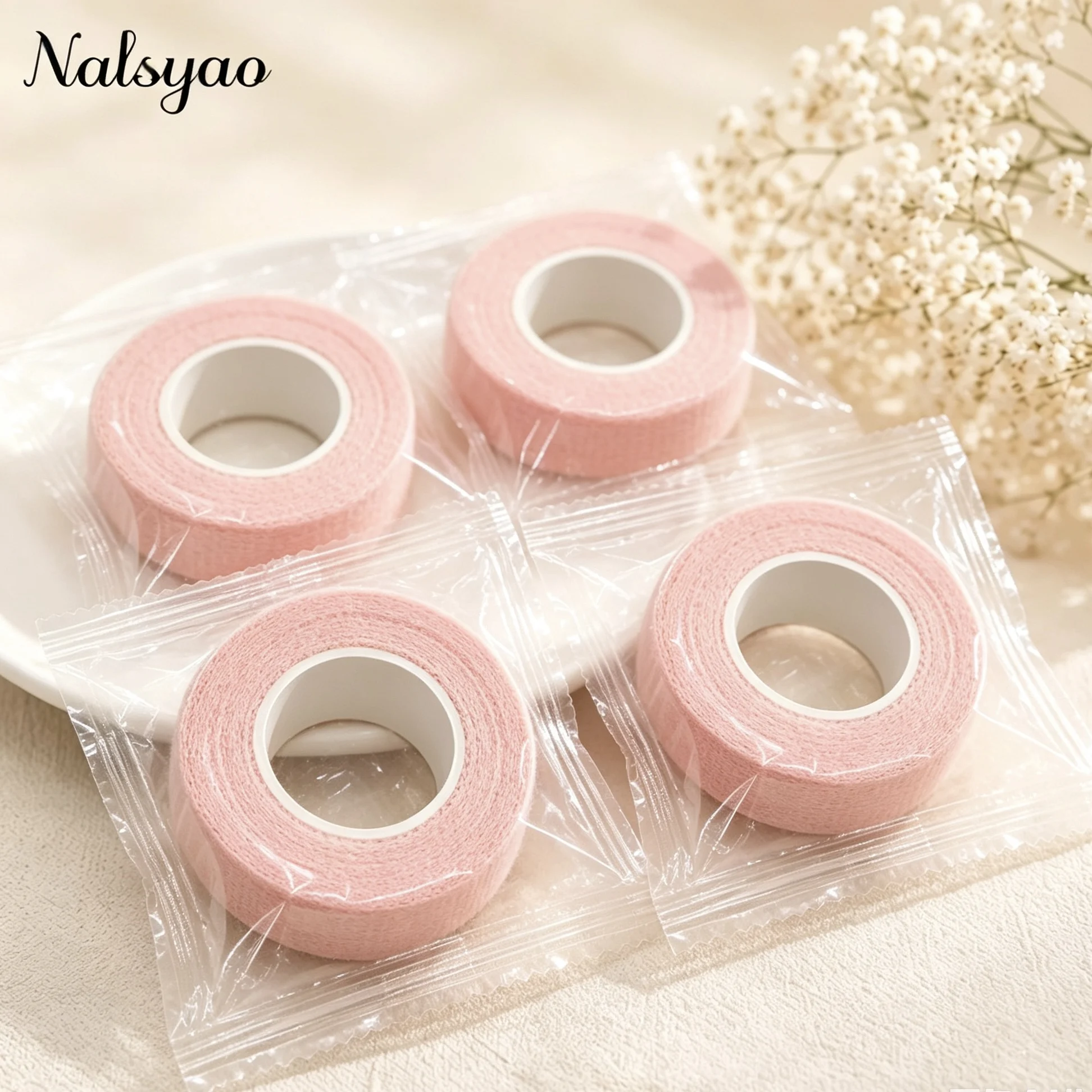 5PCS Eyelashes Extension Tape Micropore Breathable Non-woven Cloth Adhesive Colorful Makeup Tools Lifting Lash Accessories