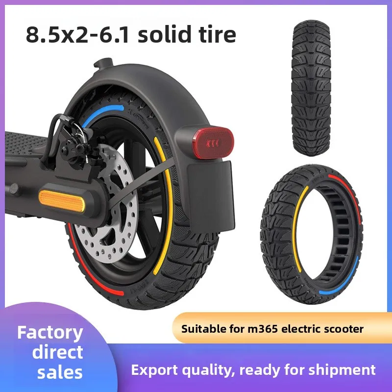 

Manufacturer's Solid Honeycomb Tire Is Light and Colorful, Suitable for M365 Pro2 Mi3 Mi4 Lite Series
