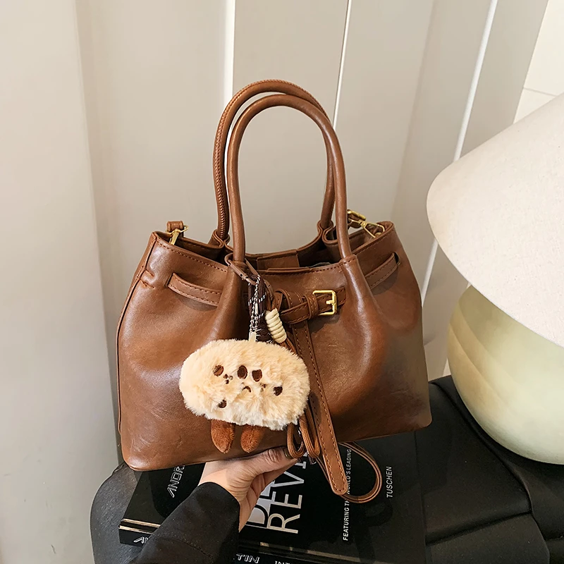 

Fashionable Tote Bag Spacious Leather Shoulder Carry For Ladies Women Handbags Luxury Brand Popular Classic Elegant