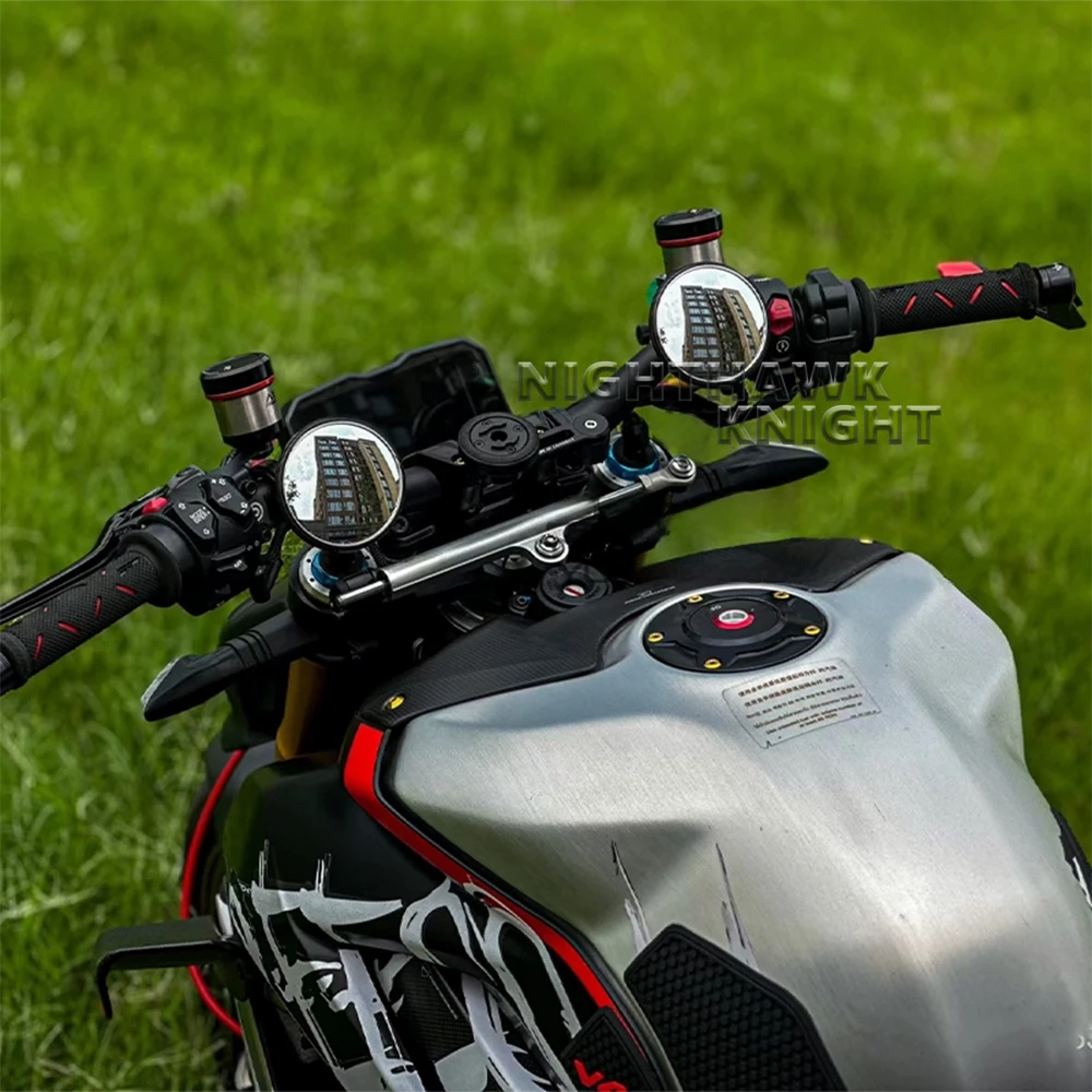 Blind Spot Mirror For Ducati Monster 695 696 796 797 821 937 950 1200 Motorcycle Handlebar Wide Angle Convex Rearview Mirrors