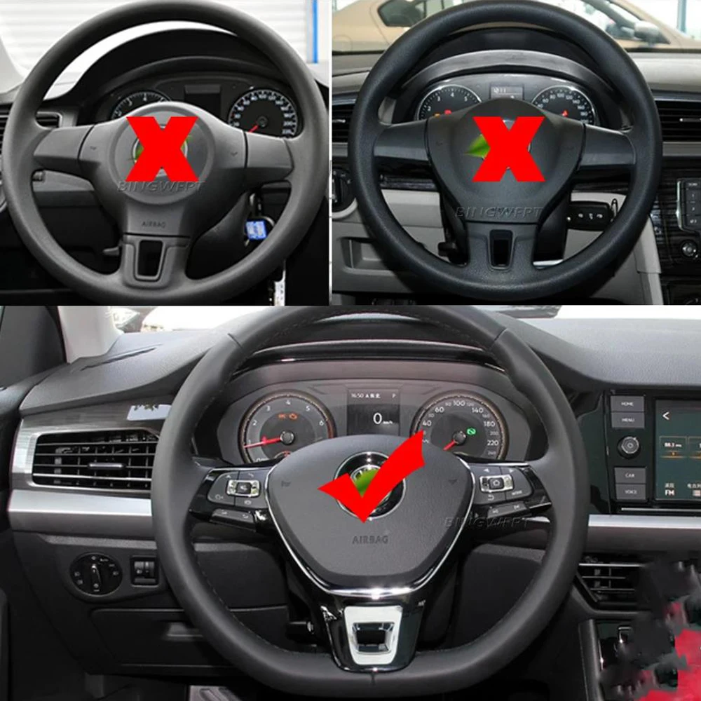 For VW MK6 Golf 7 Polo 2014-2019 Jetta 2017-2019 Car Steering Wheel Multimedia Volume Audio Button Switch With Backlight view 6
