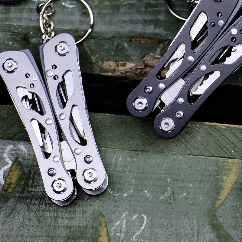 في الهواء الطلق جميع الصلب متعددة الوظائف كماشة صغيرة وظيفة مزيج سكين للفرد كماشة أداة الطوارئ المنزلية كماشة #4