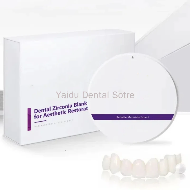 Multilayer Functional Dental Zirconia Zirconium Block CAD/CAM  Zirconia Ceramic Blocks