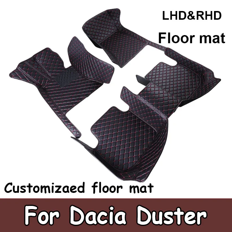 

Russia Car Floor Mats For Dacia Duster Renault Duster HM 2021~2022 Waterproof Ptotective Pads Car Mats Full Set Car Accessories