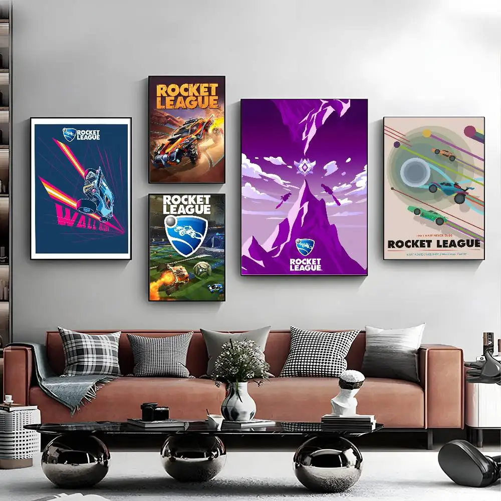 game R-Rocket L-League Poster HD art sticky wall waterproof home living room bedroom bar aesthetic decoration