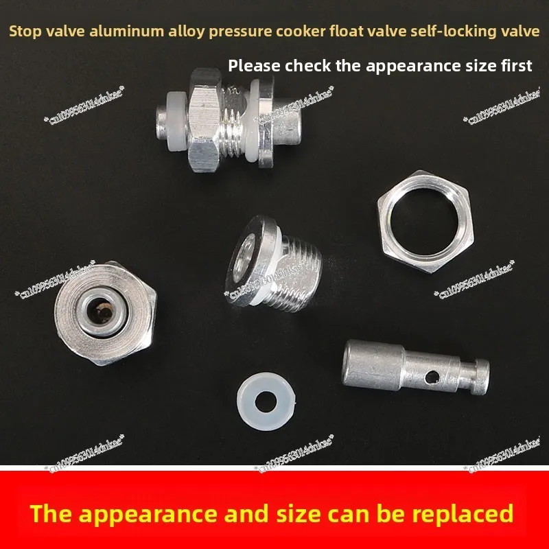 Aluminum Alloy Pressure Cooker Handle Float Valve Safety Self-locking Valve Check Opening Check Valve Push