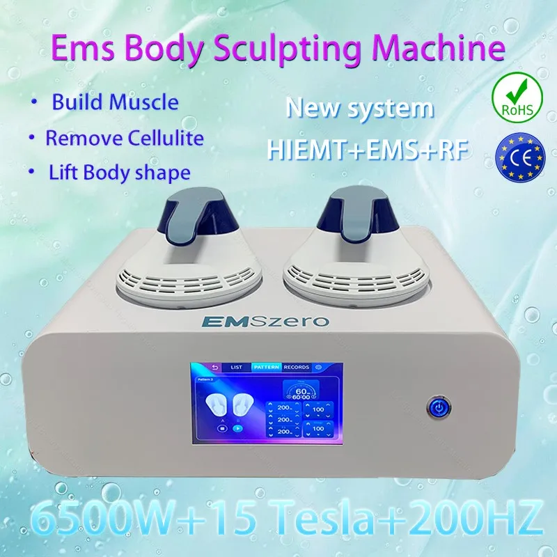 

New Upgrade 15 Tesla 6500W Body Sculpt Weight Lose EMS Muscle Stimulate body Slimming Sculpting Fat Reduction Machine Hiemt Neo