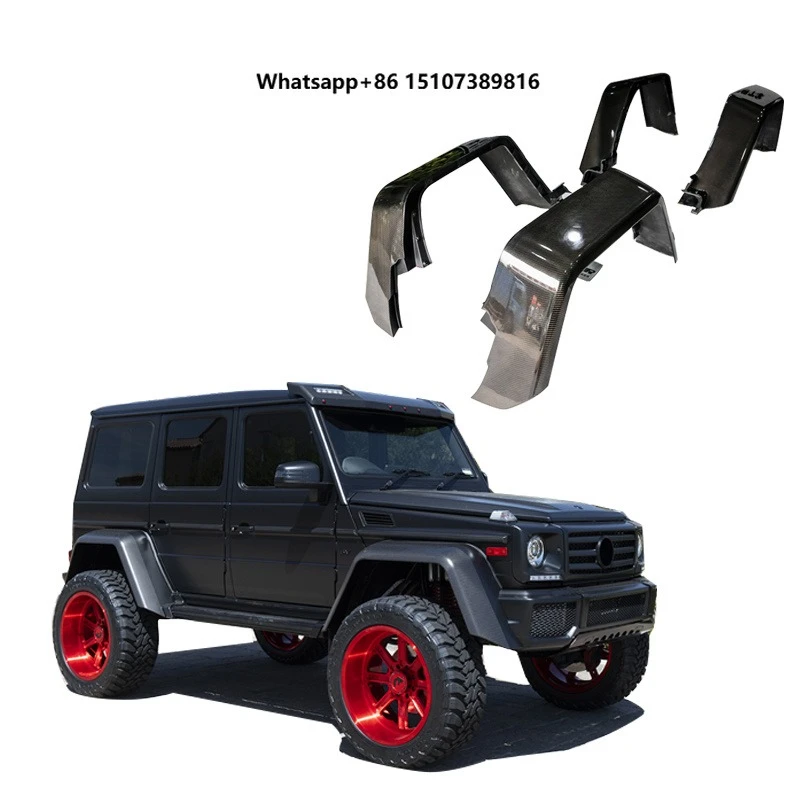 For  G-Class W463 G63 G350 G500 Dedicated Carbon Fiber Wheel Arches 4x4 Automotive High-quality Carbon Fiber Mudguard