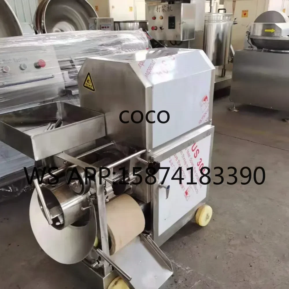 Industrial Automatic Fish Deboning Machine, Commercial Fish Meat Bone Separator for Seafood Processing