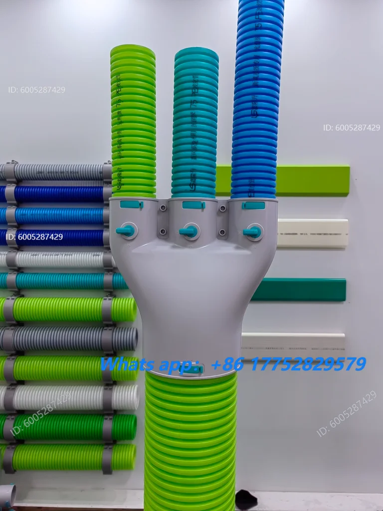Fresh air material four-way one-point three-point four-point splitter plastic distributor one-point two-point splitter