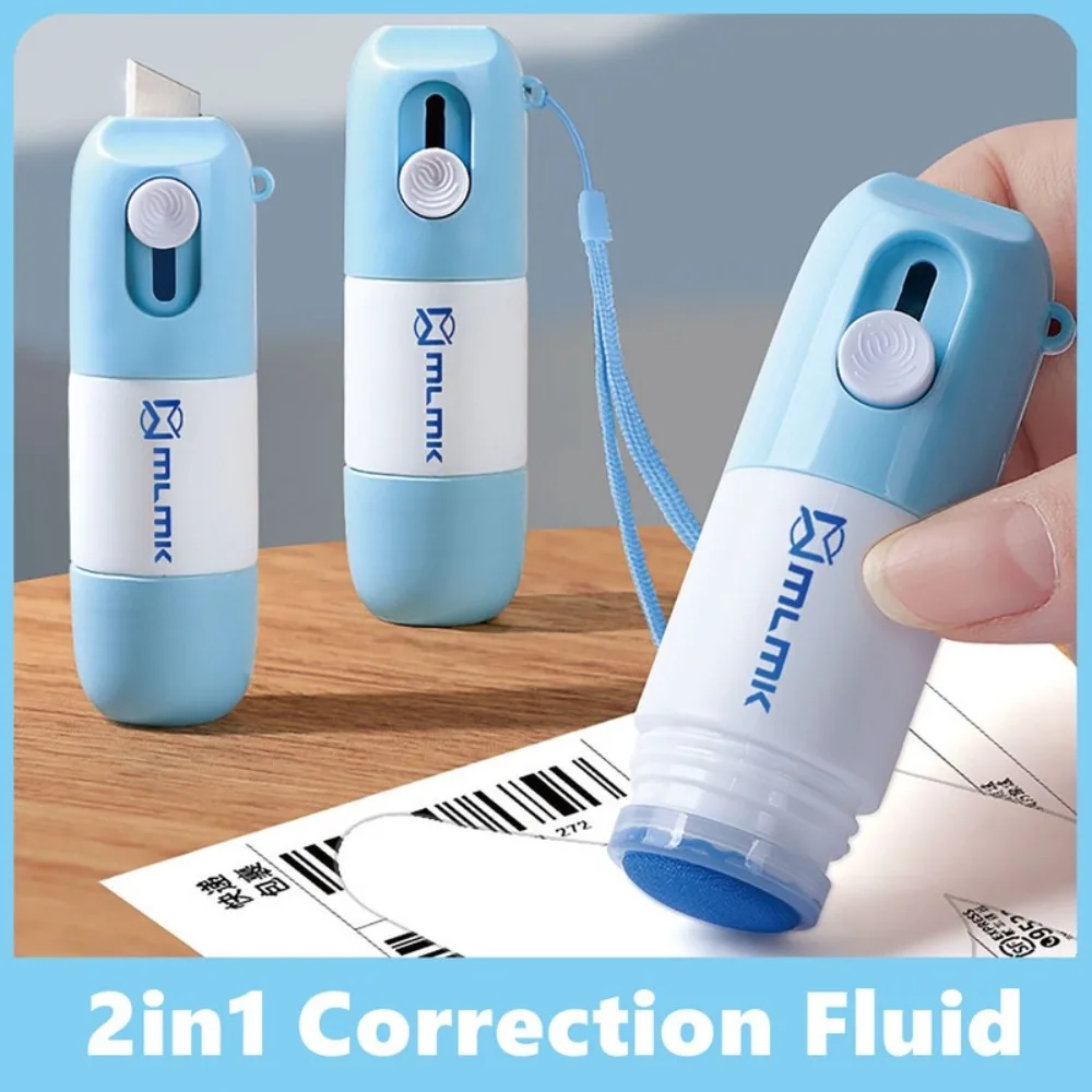Identity Protection Roller Stamp ID Privacy Correction Fluid Glue Stick Thermal Paper Corrector correction Supplies