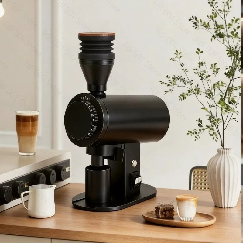 83mm Flat Burr Coffee Grinder Electric for Espresso Drip DF83V