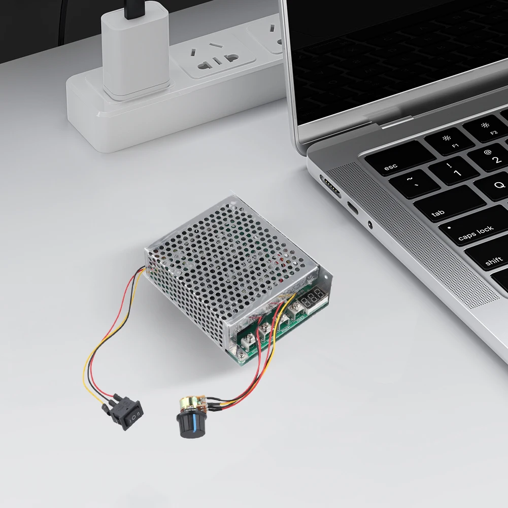 DC Motor Drive Controller Module DC 10-55V DC PWM Motor Driver Module 100A 12V 24V 48V Forward/Reverse Electronic Components