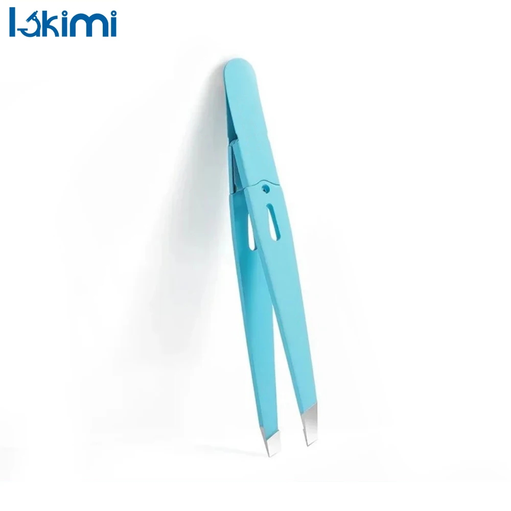 

Stainless Steel Slanted Eye Brow Clips for Fine Hairs Removal Makeup Tools – Colorful Hair Beauty Eyebrow Tweezer HH-AA311
