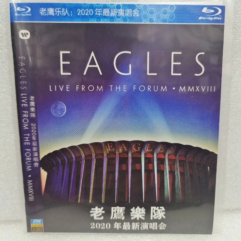 

Rock Band Eagles Music CD Live From The Forum MMXVIII Album 2pcs Music Record 1pcs DVD Cosplay Walkman Car Soundtracks Box Gifts