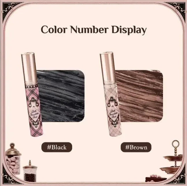 Flower Knows – Mascara allongeant, série Wonder-Shop au chocolat, 3.5ml, maquillage imperméable pour cils, beauté pour femmes