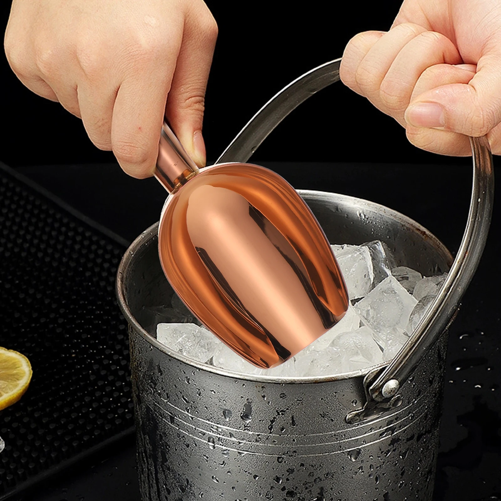 

Ice Shovel Set Meat Tongs Cooking Kitchen for Food Tweezers Mini Scoop Party Stainless Serving Steel Extruder Barbecue