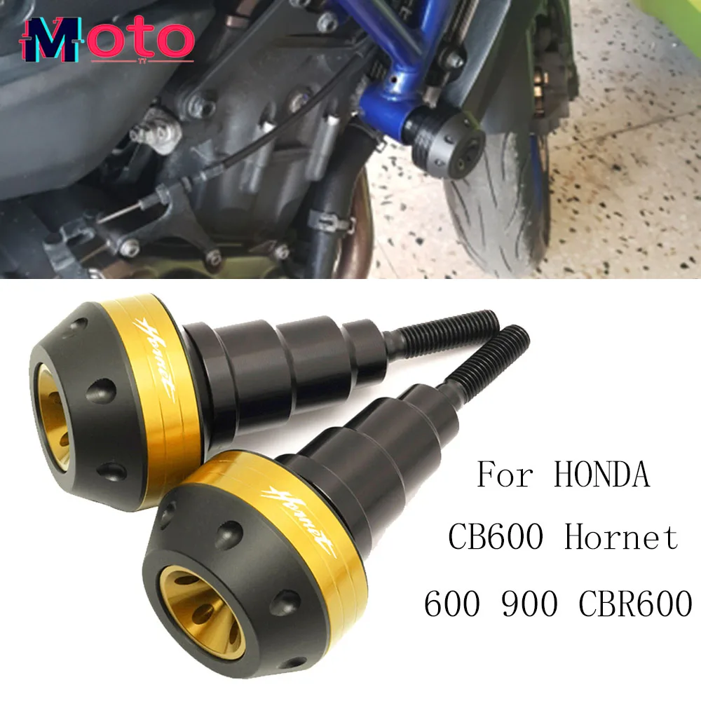 

Logo Hornet 2024 New Motorcycle Frame Slider Crash Protect Pads For HONDA CB600 Hornet 600 900 CBR600 CNC Aluminum Accessories