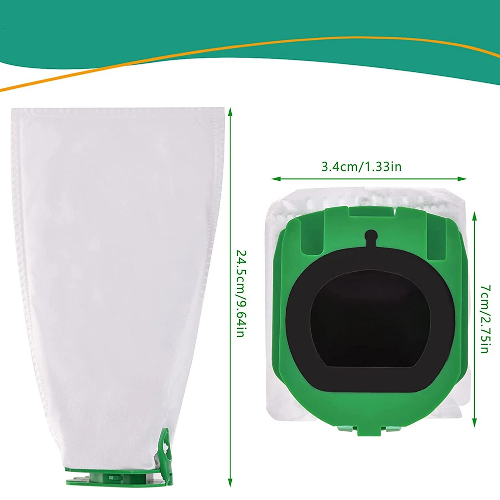 10pcs Vacuum Dust Bags Part For Vorwerk Kobold VB100 FP100 FP 100 Vacuum Cleaner Dust Bags Replacement Household Cleaning Tool
