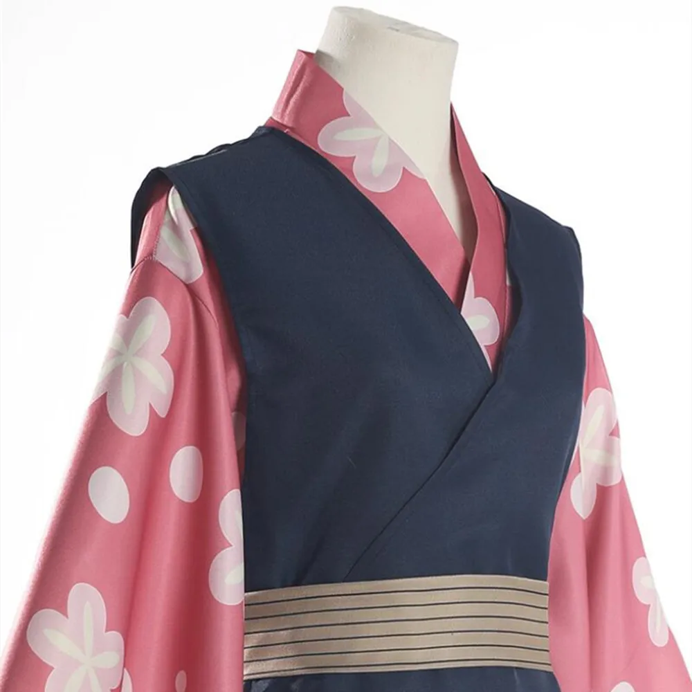 Makomo disfraz de Cosplay, uniforme de fiesta, conjunto completo de Kimono de Anime