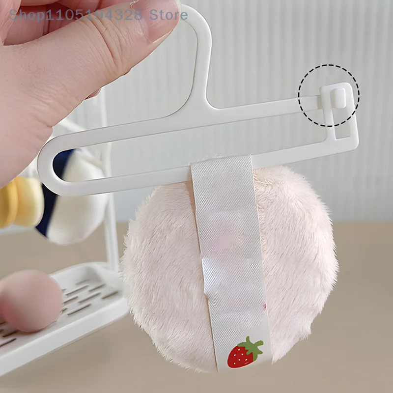 [MP] herramientas de maquillaje, estante de secado de esponjas, esponjas de belleza, cosméticos, colgador de almacenamiento de esponjas de maquillaje, organizador multifuncional portátil de viaje