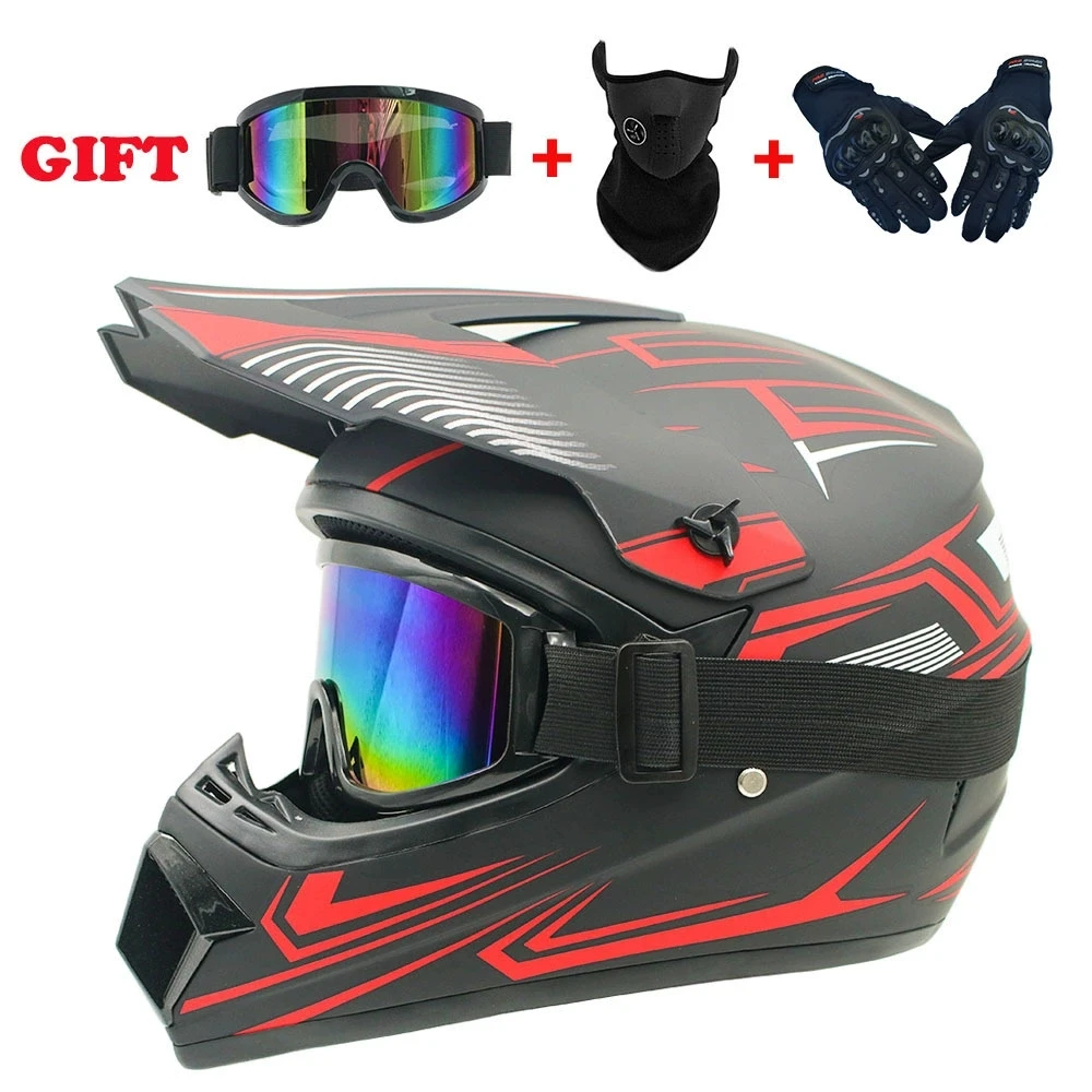 Full Face Off-Road Helmet: Conquer Every Trail DOT Certified Safety Unbeatable Value Built for Adventure for youth kids image 3