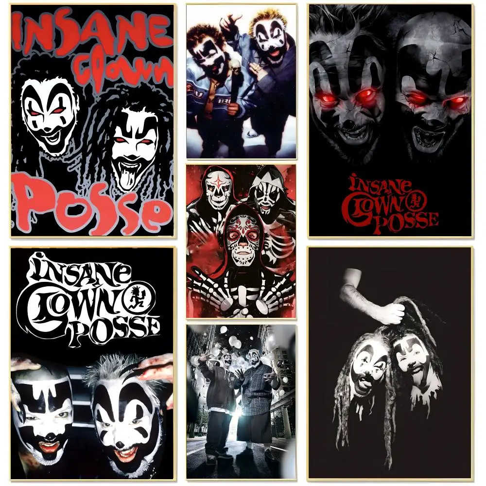 se Group Rap Insane Clown Posse Poster Living Room Bedroom Decorative Print Unframed Decor