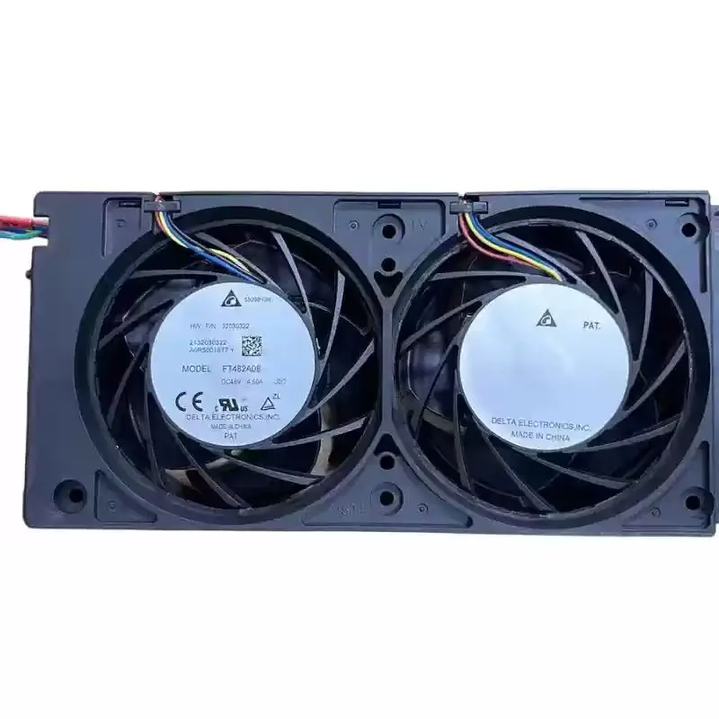 For Delta FT482A08 Dual Fan Module DC 48V 4.50A Server Chassis Cooling Fan 32030322 High Performance Industrial Fan