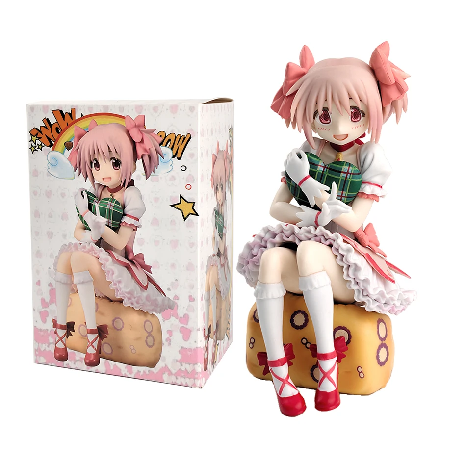 Puella Magi Madoka Magica Anime Figure Kaname Madoka Figure mahou shoujo Doll Cute Action Figures Kawaii Model Toys Gift